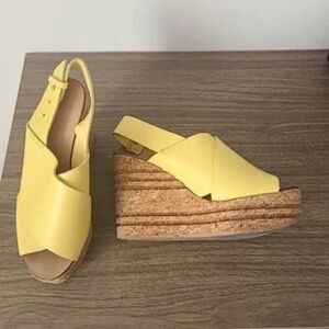 Yellow Wedge Sandals (NEW)
OFFERS ARE WELCOME!
